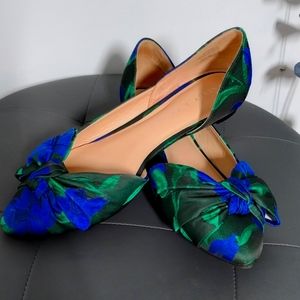 Kelly & Katie Floral Pointed Flats